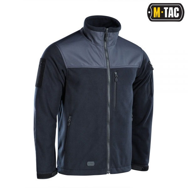 M-TAC КУРТКА ALPHA WINDBLOCK FLEECE DARK NAVY BLUE